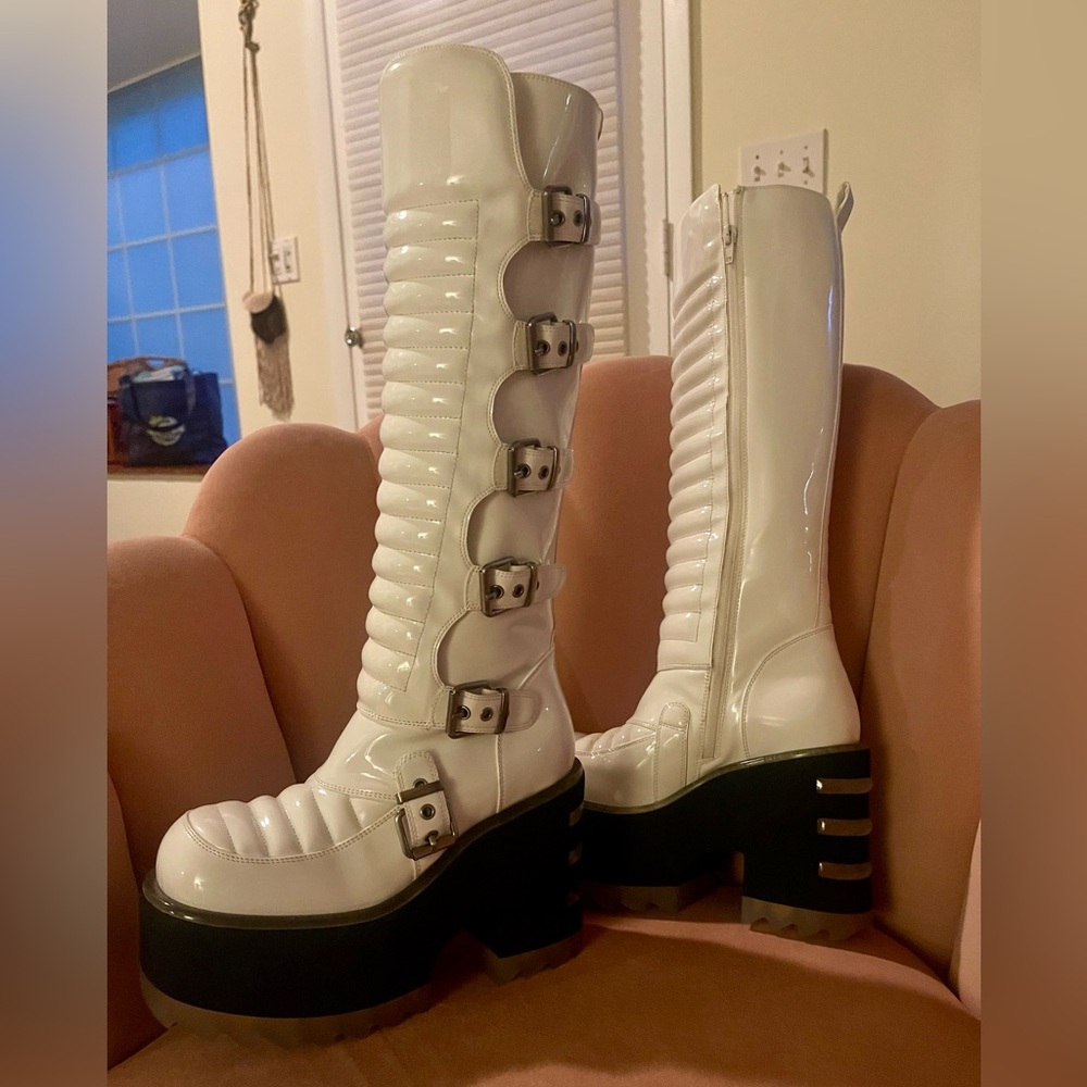 Jeffery Campbell MOTO X BOOTS